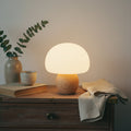 Wooden Mushroom Lamp