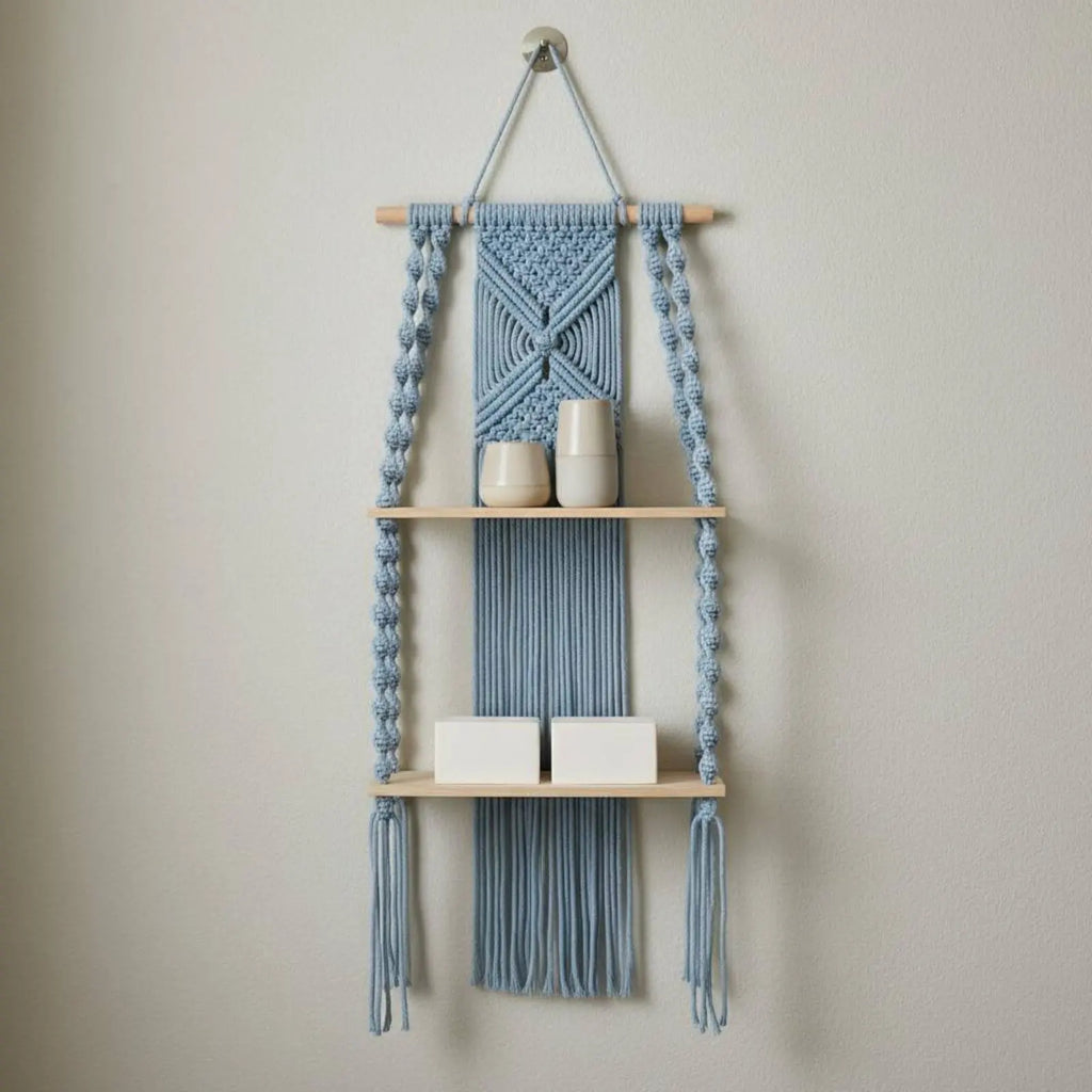 Macramé Shelf