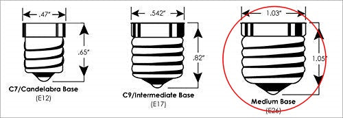 LED Stained Glass Bulb, A19 3.5W (25W Equivalent) Medium Base E26 Mosaic Decorative Light - 2 Pack