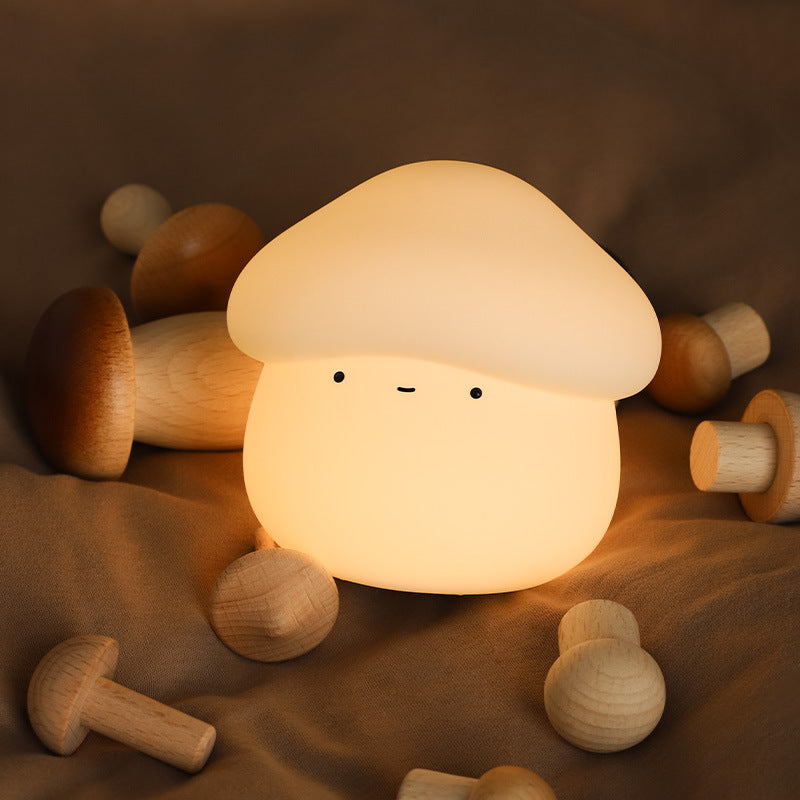 Sleepy Mushroom Lamp
